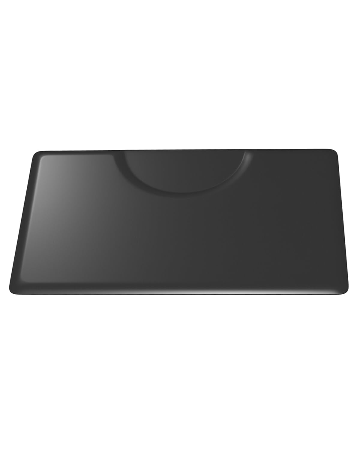 Artist hand 3 ft. x 4 ft. Barber Chair Mat Anti-Fatigue Salon & Barber Comfort & Support Mat - Non-Slip, Durable - Black Rectangle 1/2 in. Thick