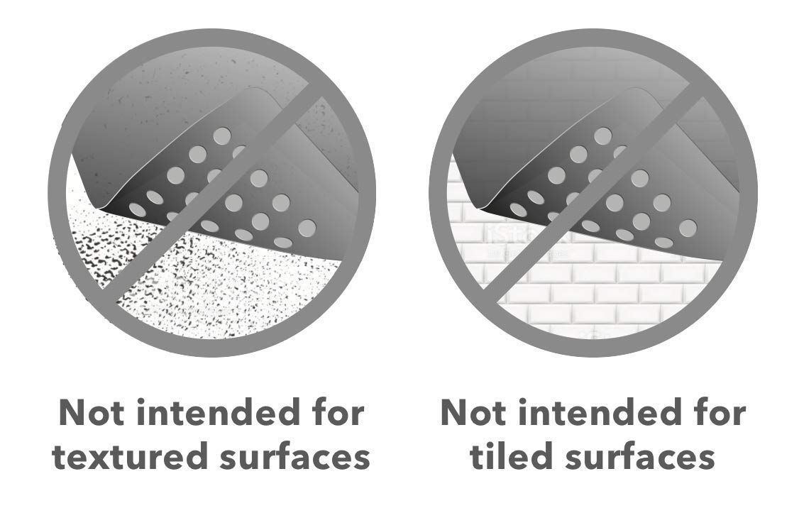 “Pebbles” Non-Slip Bathtub/Shower Mat 27.5”x14” Rectangular, Non-Toxic, Safe, Clean, Machine-Washable, Superior Grip & Drainage, Vinyl, for Smooth Floors ONLY, Transparent Turquoise