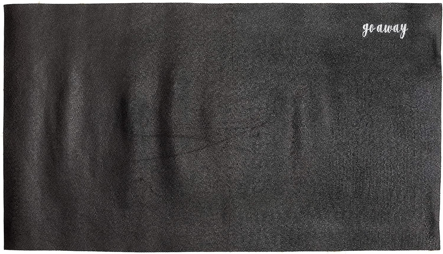 Juvale Welcome Mat Natural Coir Doormat - 30 x 17 in, Natural, Modern - Front Door Mat Outside Entrance & Indoor Entryway
