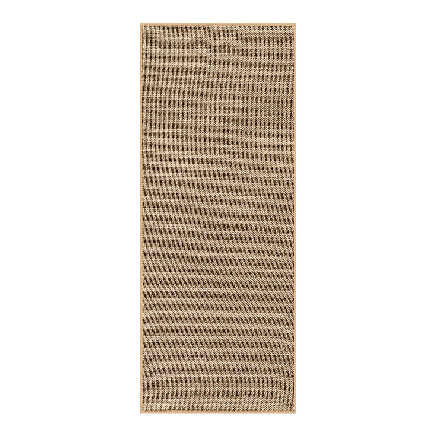 Lahome Noe Farmhouse Kitchen Runner, 2x5 Entryway Runner Rug Non Slip for Entryway Indoor Washable Carpet for Hallway Neutral Rug Runner Kitchen Mats for Floor Entry Bathroom, Beige