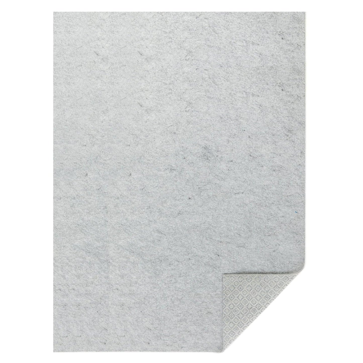WELL WOVEN Premium 1/4" Thick Felt Rug Pad 5x7 - Non Slip Rubber Backing for Hard Floors & Carpet - Easy Cut to Size for Custom Fit - Superior Cushioning & Floor Protection Shield
