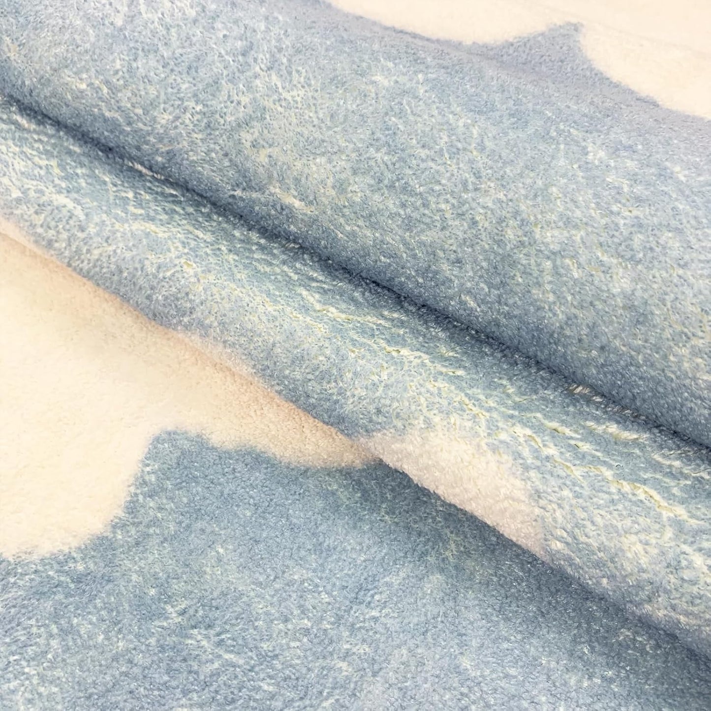 USTIDE 5 x7 Blue Sky White Cloud Area Rug Super Soft Fluffy Wool Rug Kids Rug Non Slip Carpet Floor Mat for Living Room Bedroom Children Room Nursery
