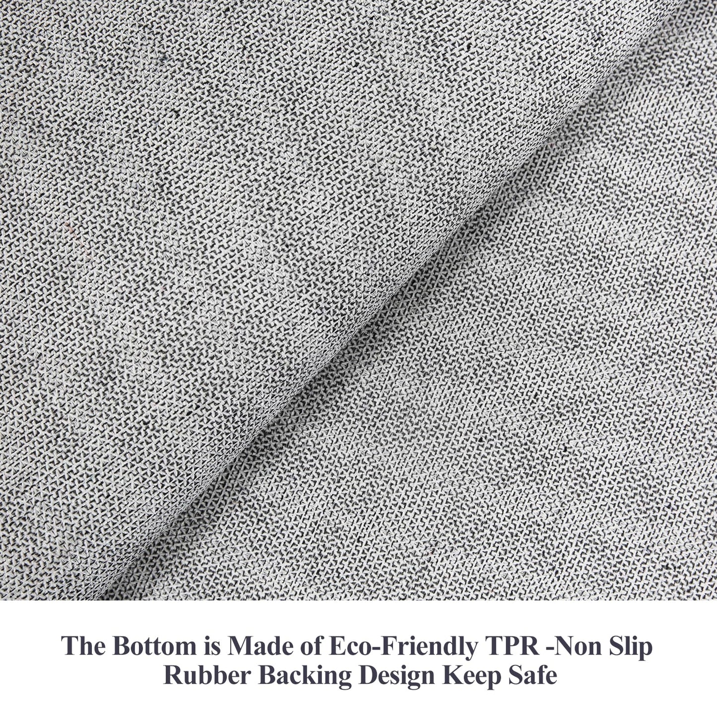 Washable Hallway 3x4 Floor Mats: Farmhouse Non-Slip Kitchen Sink Area Rug Water-Resistant Small Carpet for Living Room Bathroom Thin Soft Doormat Easy-Clean Decorative Rug for Pets Family(3x4,Grey)