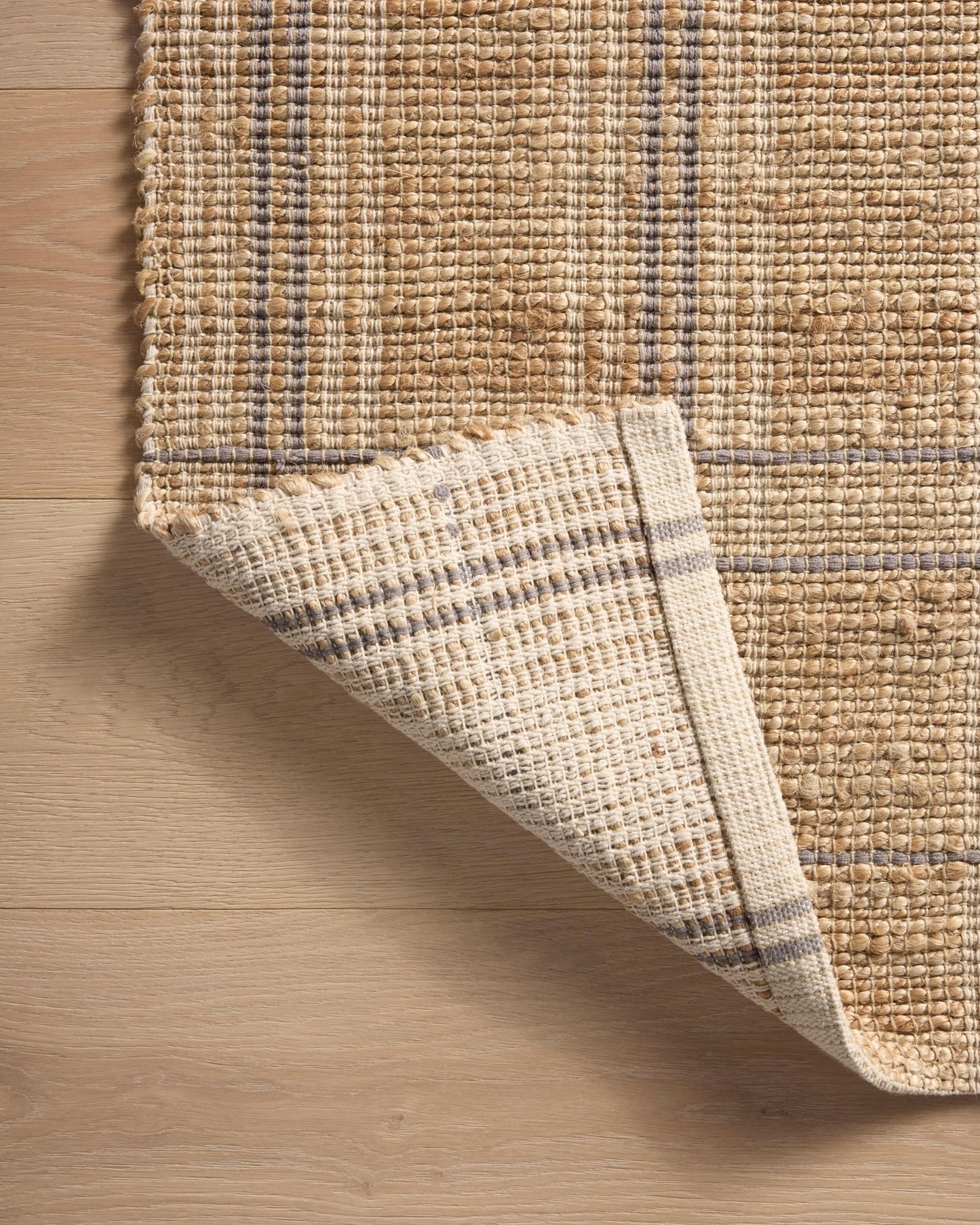 Loloi Chris Loves Julia Judy Collection JUD-02 Natural/Stone 5'-0" x 7'-6" Area Rug