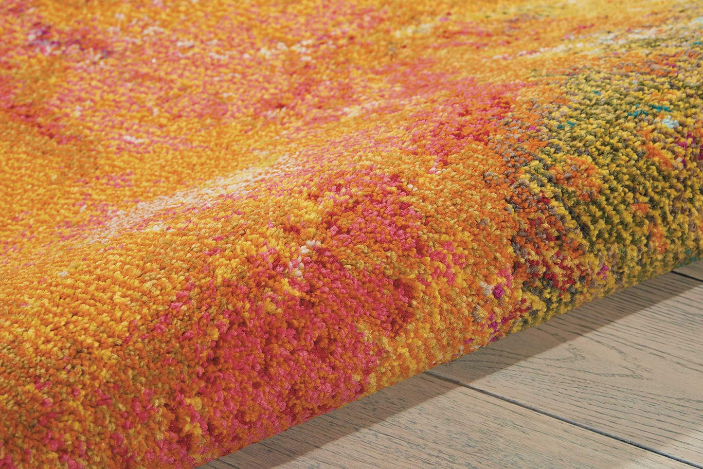 Nourison Home Celestial Palette 5'3" x 7'3" Area Rug - Easy Clean, Non Shedding, Bed Room, Living Room, Dining Room, Kitchen (5' x 7')