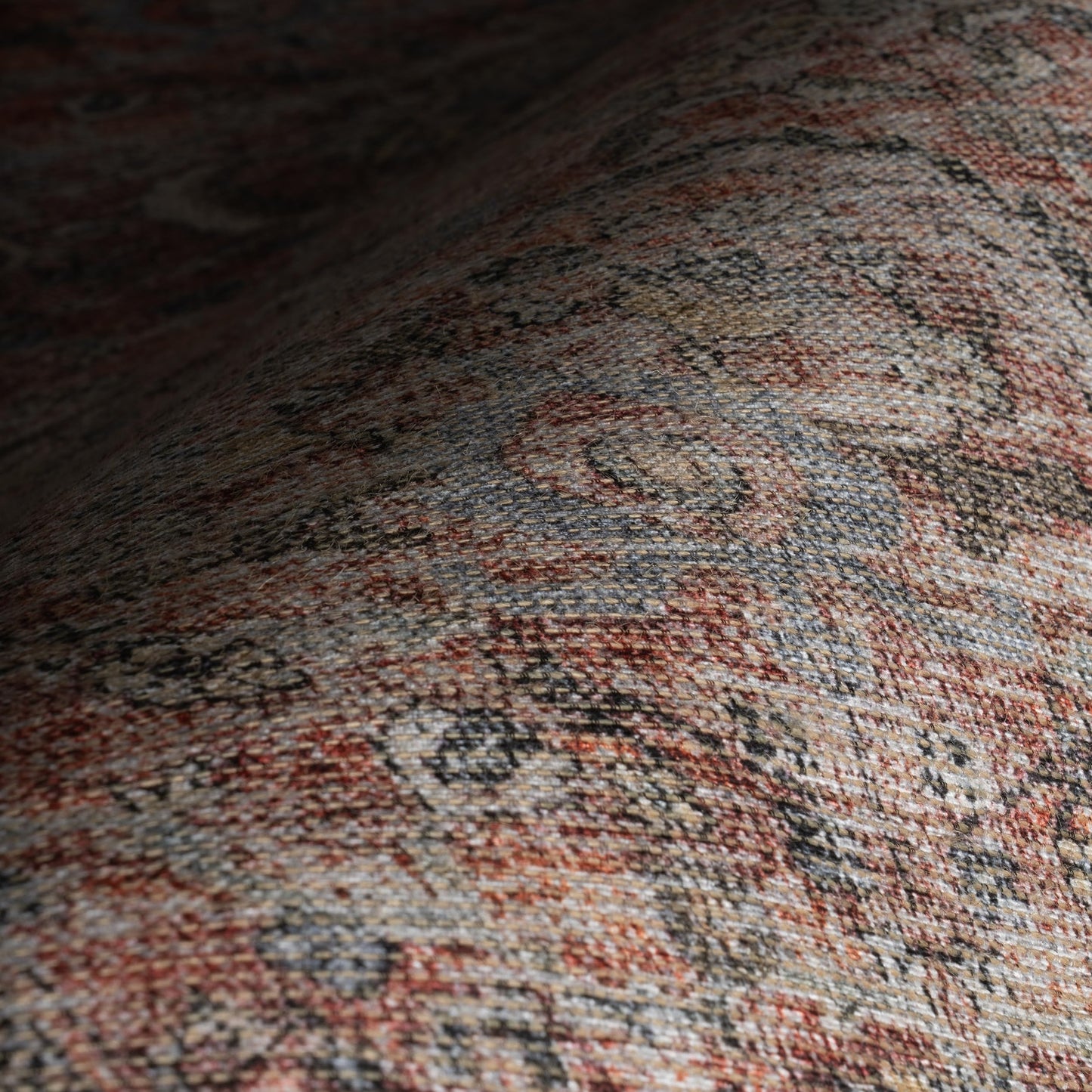Nuloom Hillstone Collection ' Area Rug, Traditional Vintage Distressed Medallion, Thick and Soft, Durable Non-Shedding Low Pile Poly/Jute Blend, Easy to Clean, Living Room, Bedroom