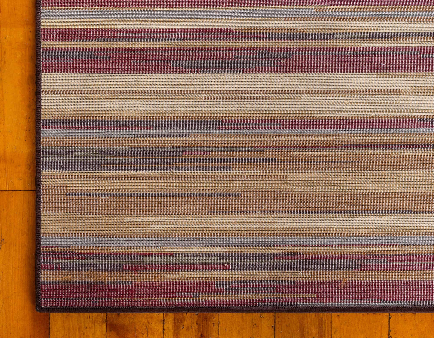 Unique Loom Barista Collection Area Rug - Icatu (4' 1" x 6' 1" Rectangle, Beige/ Brown)