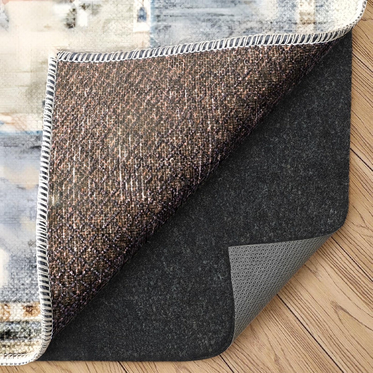 Comfypad - Felt Rug Pad, 2 x 6 Ft Rubber Non-Slip Rug Pad Gripper, Keep Rugs Secure and in Place, Extra Strong Under Carpet Mat Cushion - for All Floors