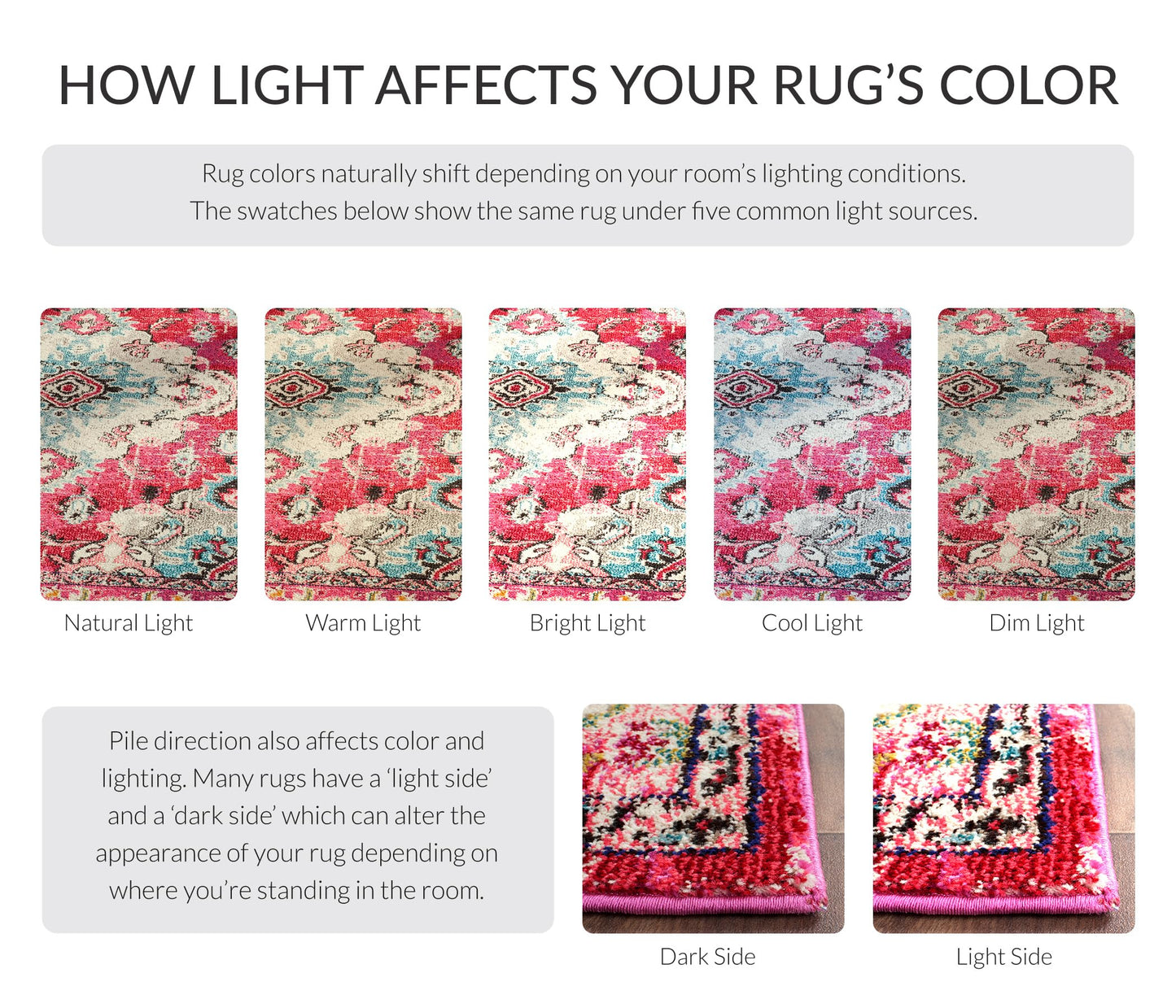 SAFAVIEH Monaco Collection Area Rug - 8' x 10', Pink & Multi, Non-Shedding & Easy to Clean, Distressed Medallion Design, Ideal for Living Room, Bedroom, Dining Space (MNC243D)