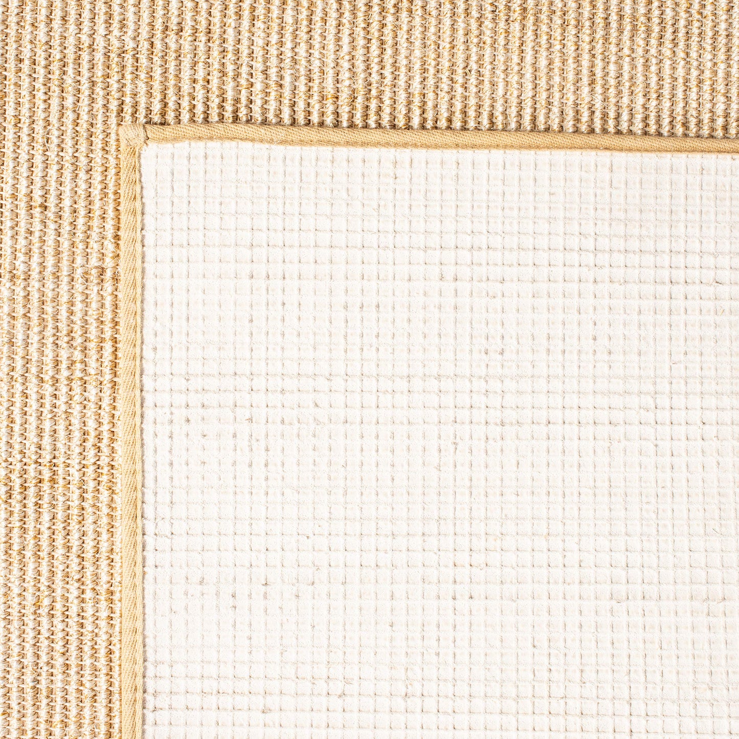 Martha Stewart x SAFAVIEH Area Rug Collection - 6' x 9', Beige & Ivory, Sisal & Jute, Farmhouse Style, Ideal for Living Room, Bedroom, Office, Dining Space (MSR9501C)