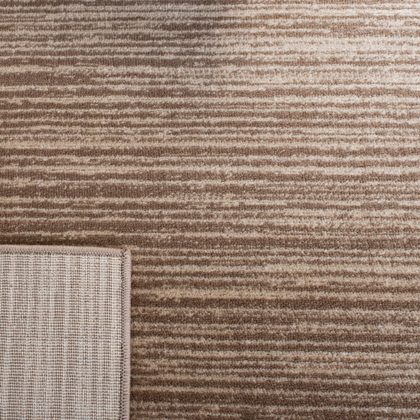 SAFAVIEH Area Rug 6x9 - Vision Collection - Light Brown, Modern Ombre Design, Non-Shedding & Easy to Clean, Ideal for Living Room, Bedroom, Dining Space (VSN606C)