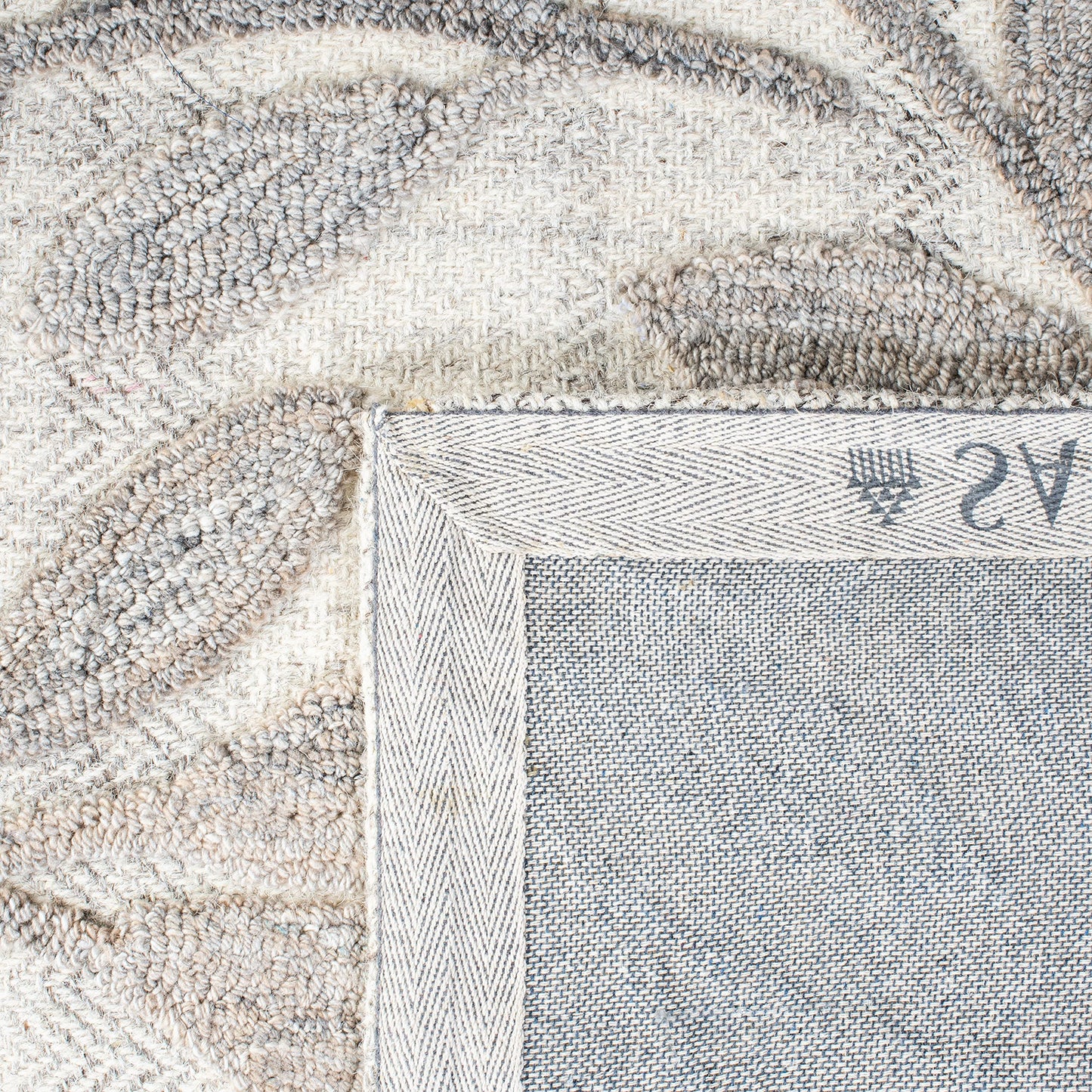 SAFAVIEH South Hampton Collection 5' x 8' Beige SHA302B Handmade Botanical Wool Area Rug