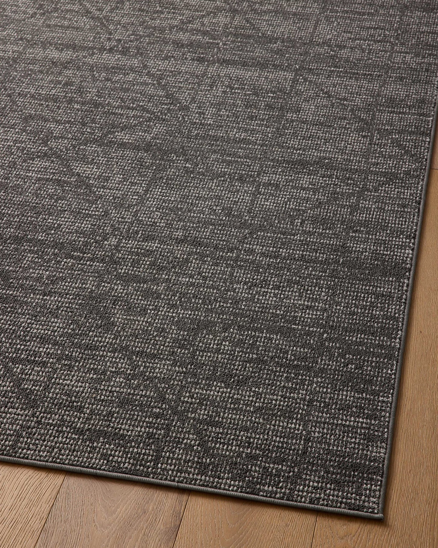 Loloi Kamala Collection KAM-06 Charcoal/Ivory 6'-7" x 9'-6" Area Rug