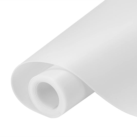 Large Silicone Heat Resistant Mat 78.7” x 15.7”, Nonslip Mats for Kitchen Counter, Countertop Protector, Nonstick Waterproof Craft Table Placemat, Translucent-White