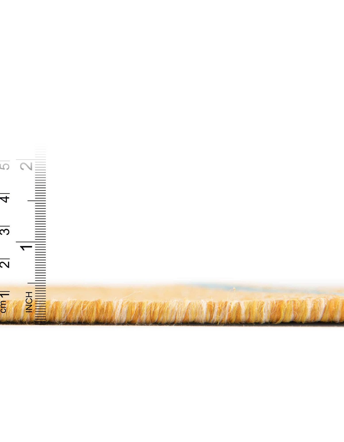 Unique Loom Outdoor Collection Area Rug - Anguilla (2' x 6' 1" Runner, Yellow and Aqua/ Light Blue)