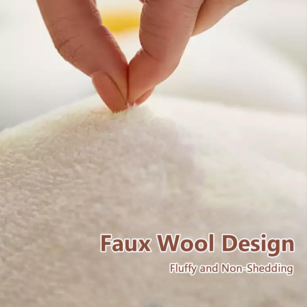 Ultra Soft Comfort Ombre Texture Irregular Shaped Living Room Large Area Rug 5x8 Green Beige Modern Unique Style Deco Rug for Dining Kitchen Bedroom Home Office Machine Washable Fluffy Carpets