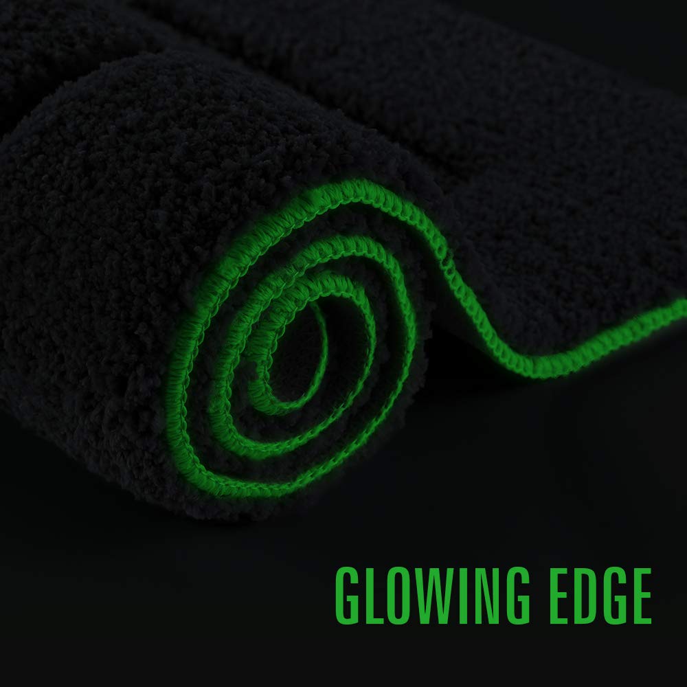 LOCHAS Luminous Non Slip Bathroom Rugs Runner 24 x 48 Inch, Extra Soft and Comfy Bath Mats Rug, Absorbent Thick Microfiber Mat Carpets for Shower, Light Gray