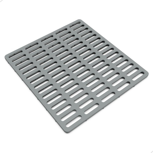 Cukwily Kitchen Sink Mat, Sink Protector, Silicone Mat, Heat Resistant, No Smell, Raised Feet, 12.2” x 11.34”