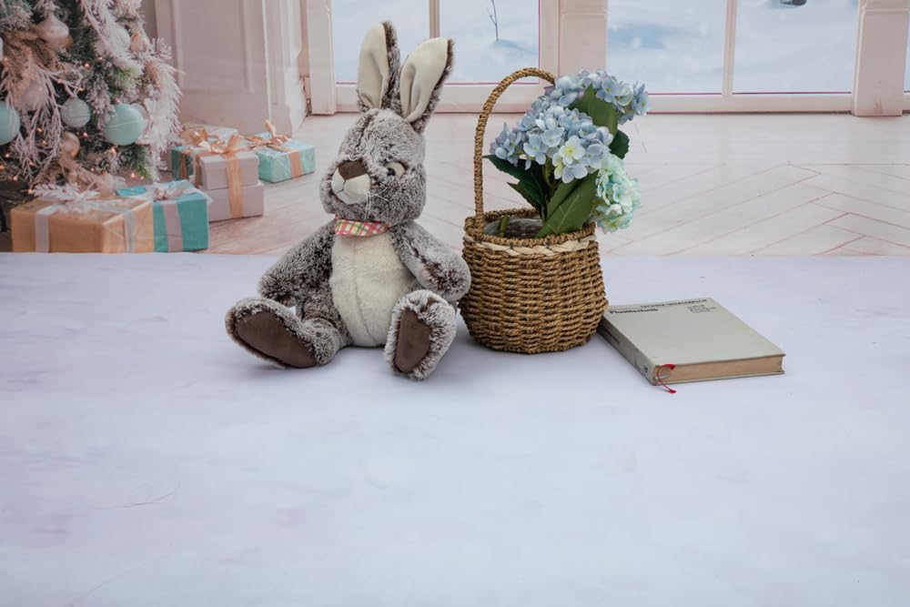 Kate Light Yellow Photography Backdrop(10x7ft) & Light White Floor Mat(8x5ft)