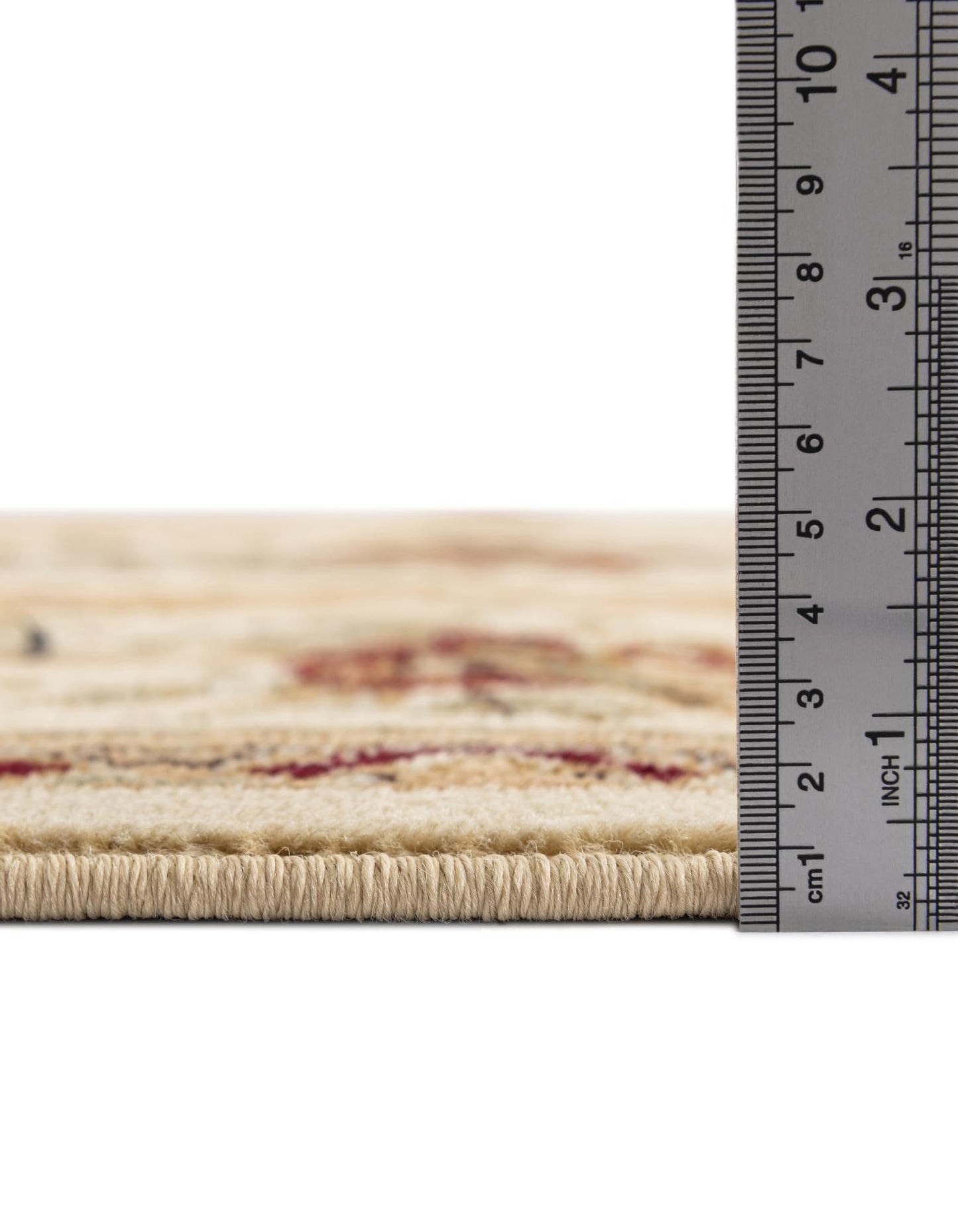 Unique Loom Versailles Collection Traditional Classic Floral Motif Area Rug (5' 0 x 8' 0 Rectangular, Ivory/ Tan)