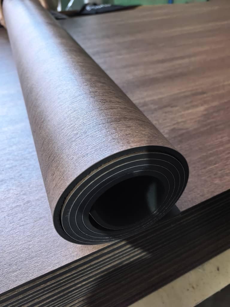 Marley Dance Floor Reversible Premium – 2-in-1 Vinyl & Rubber Mat for Ballet, Contemporary & Fitness – 5mm Thick, Dark Wood Finish – Includes Zippered Carry Bag – Home & Studio