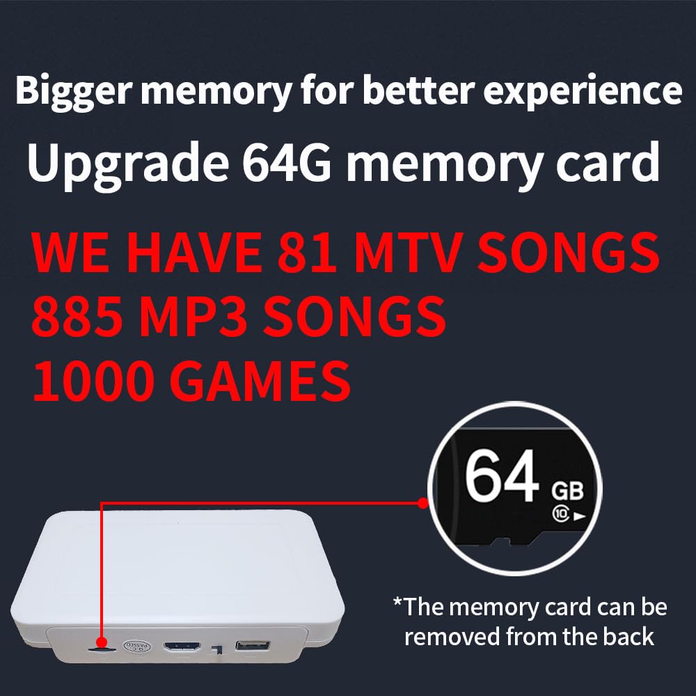 OZLET HDMI Dance Mat 64GB Storage,885 Songs,1000 Games,81 MTV Videos.Dance pad Combines Dance,Yoga, Aerobics, Running,Sports, and Puzzle Games.A Prestigious Gift for Boys & Girls. Flannel Material