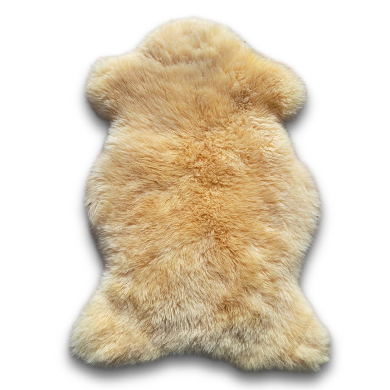 Medical Sheepskin Pad for Sensitive Skin and Bed Sores | Lambskin Rug | Natural Wool | Real Fur Pelt | Warm and Super Soft | Stress and Pain Relief | Washable | Size - Large
