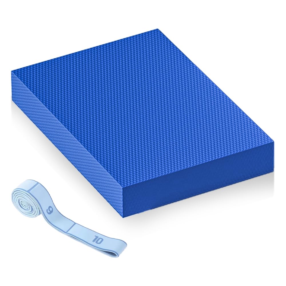 Pulgati Large Thick Balance Pad Non-Slip Stability Trainer Yoga & Pilates
