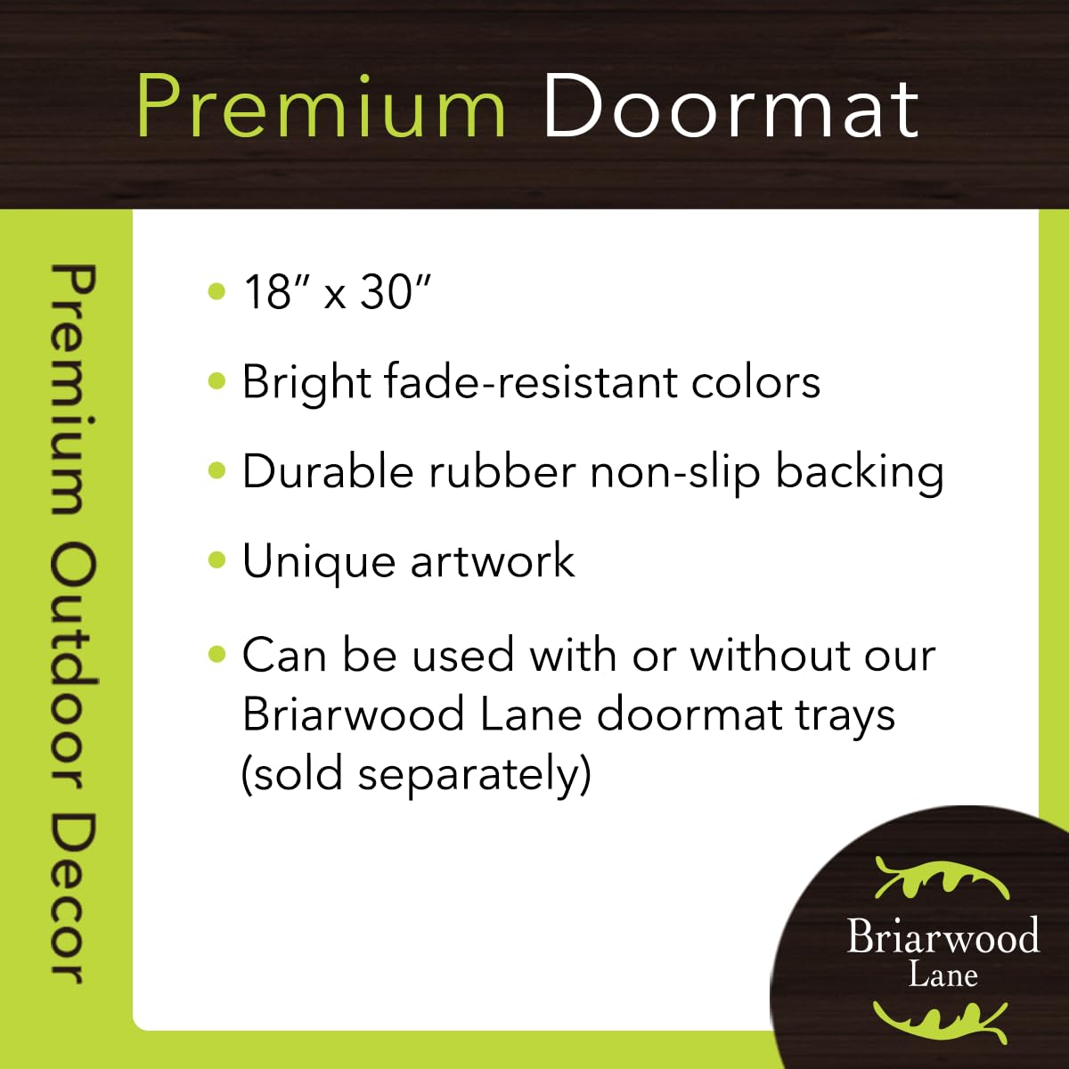 Briarwood Lane Colorful Hydrangeas Doormat