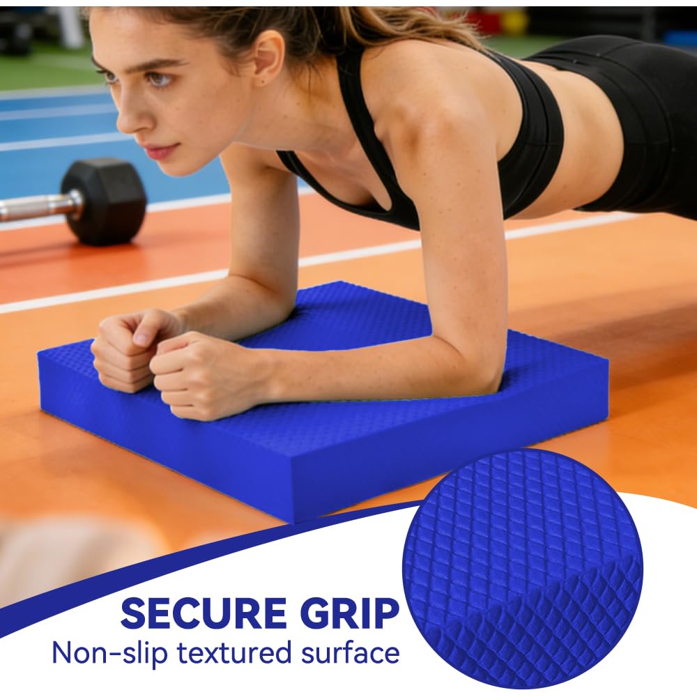 Pulgati Large Thick Balance Pad Non-Slip Stability Trainer Yoga & Pilates