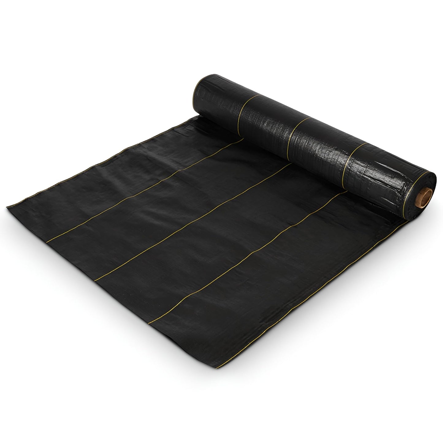 Dewitt Sunbelt Weed Barrier Fabric 3.2 oz, 6 x 200 Feet – Heavy-Duty Ground Cover Mat for Greenhouse Floors, Garden Rows, Raised Beds, Yard Gardening, and Outdoor Landscape Protection
