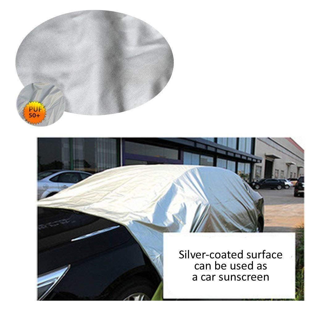 WoneNice 10x10 FT Waterproof Camping Tarp, Lightweight UV Protection Camping Cover for Tents, Beach, Picnics, Car and Adventure, Army Green
