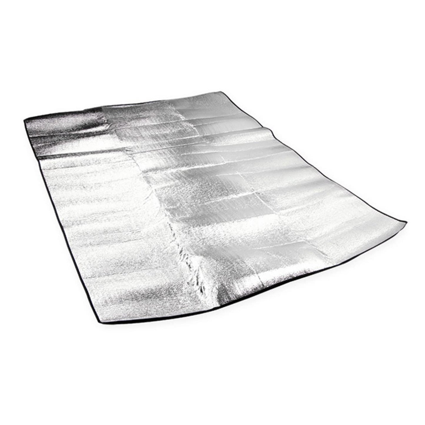 Wind Tour Outdoor Double-Sided Moisture-Proof Aluminum Foil Foam Pad Waterproof and Insulating Foil Mat Picnic Mat Camping Mat for Beach Tent and Camping (57 * 76.8")
