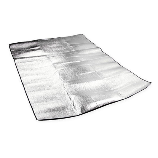 Wind Tour Outdoor Double-Sided Moisture-Proof Aluminum Foil Foam Pad Waterproof and Insulating Foil Mat Picnic Mat Camping Mat for Beach Tent and Camping (57 * 76.8")