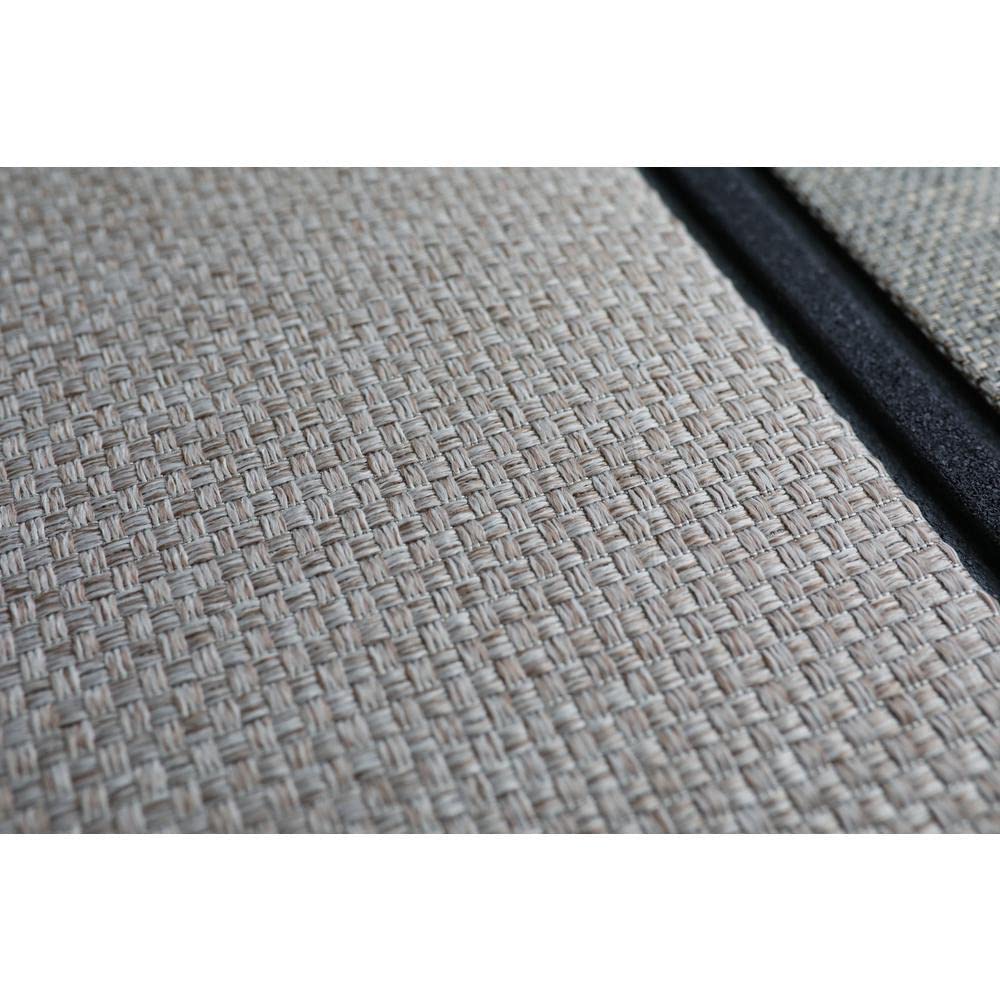 Daylor Outdoor Indoor Doormat 18" x 30" Gray/Beige/Black Rubber Backed Door Mat Pool Life Funny