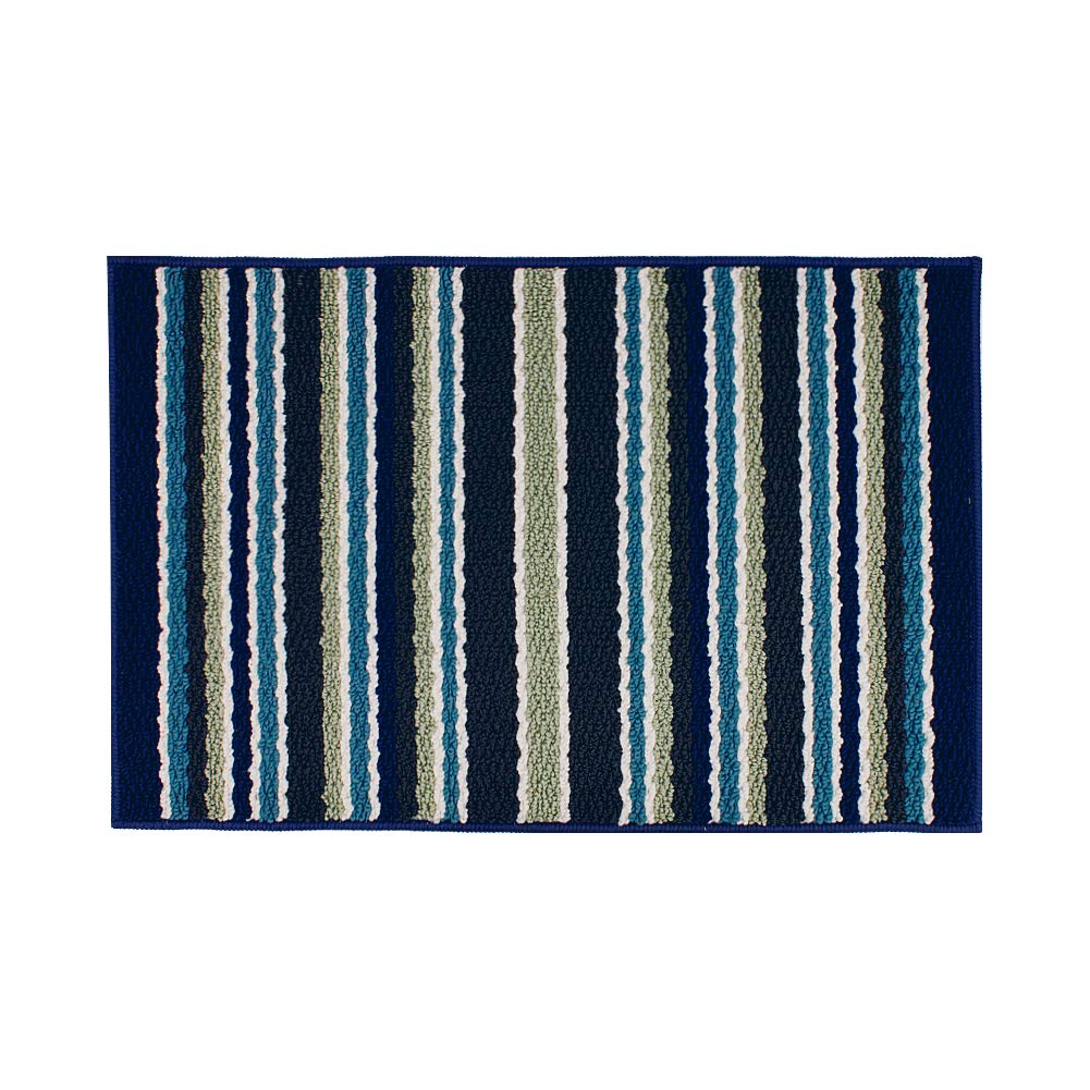 Indoor Doormat Absorbs Water 20''X30'' Non Slip Door Mat for Front Door Inside Mat, Low-Profile Mat Entrance Rug Machine Washable Carpet Doormat for Entry (20''X30'', C)