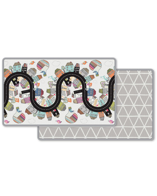 Skip Hop Baby Play Reversible Foam Floor Mat, Vibrant Village, 86" X 52",