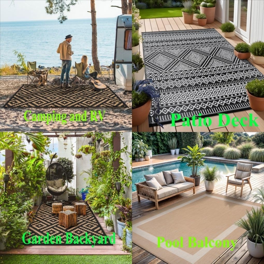 Fresh Vibrant Light Grey Stone Texture Outdoor Area Rug 2x3 for Balcony Garden Porch Patio Machine Washable No Slip Durable Large Carpet in Front Yard Backyard Veranda Natural Unique Aesthetic Rugs