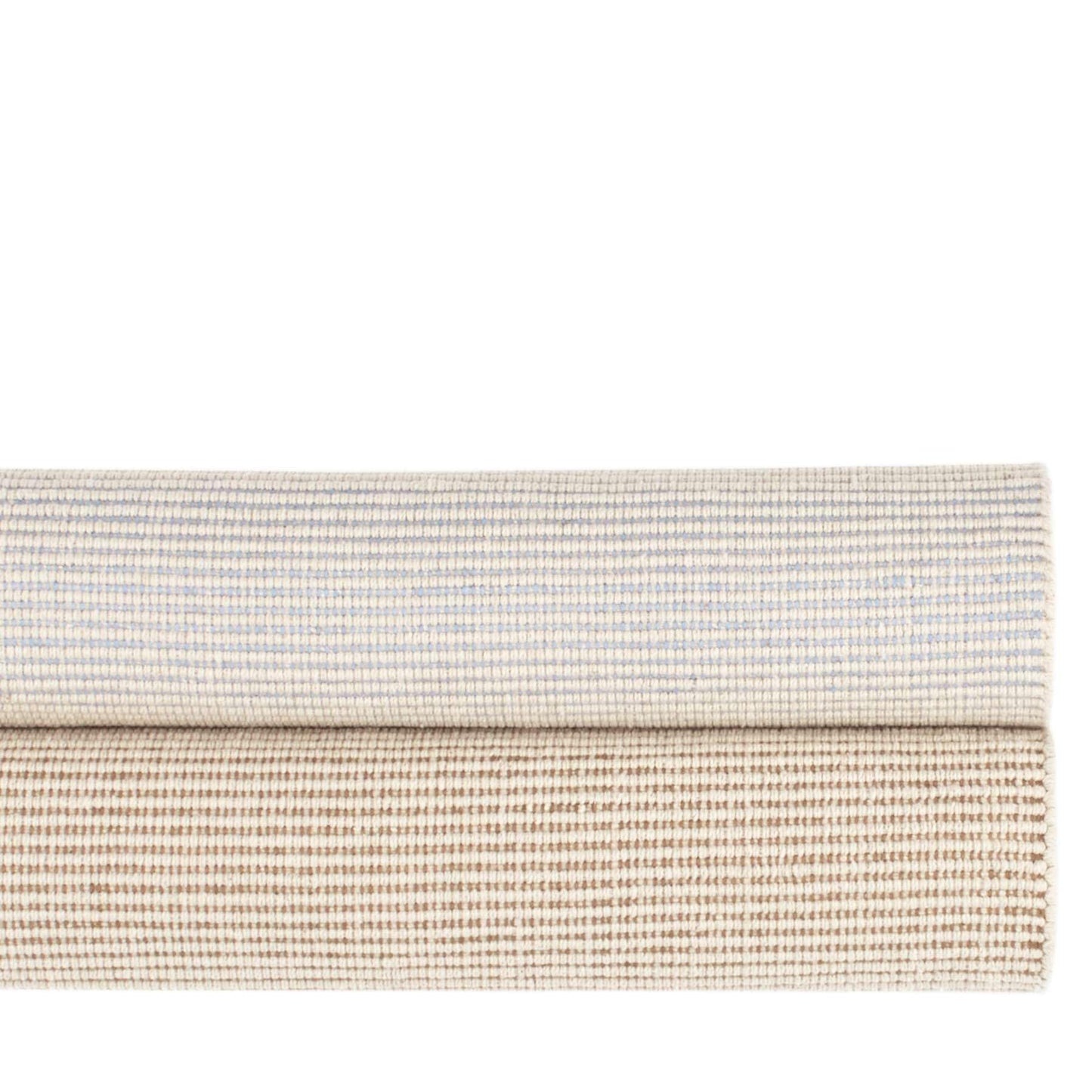 Dash and Albert Haverhill Cotton Area Rug - 2' x 3' French Blue Solid Handwoven Accent Rug - Durable, High Traffic Areas Hallway, Living Room, Stairs, Bedroom