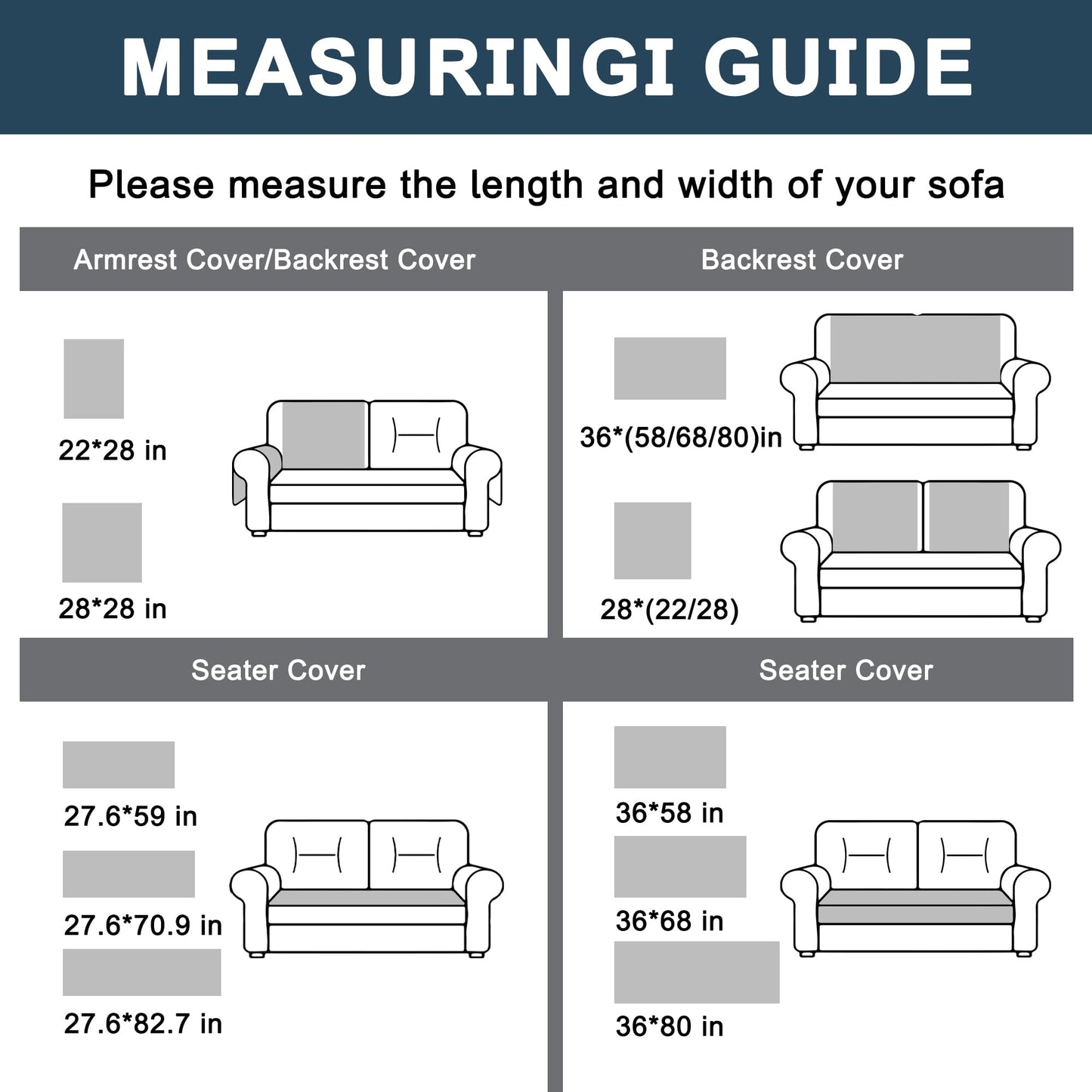Couch Cover for Dogs Washable,Anti-Slip Back Cat Mat Pet Pad Blanket for Furniture Protector,Fuzzy Pet Sofa Cover for 3 Cushion Couch Sofa Pets Friendly (Dark Gray, 1pc/27.6"x70.9"/Seat Cover)