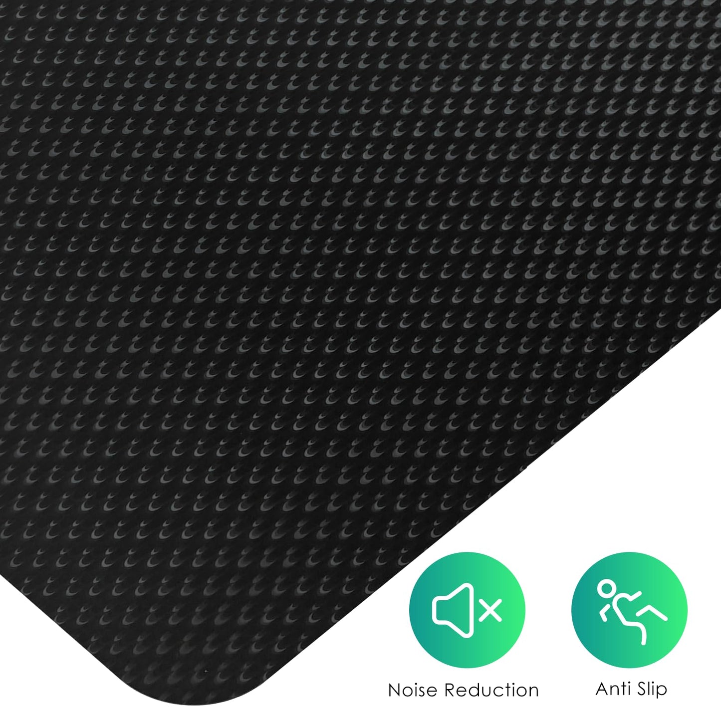Vicwe Gaming Chair Mat for Hard Floor,36" x 48" Computer Chair Mat for Tile Floor,Anti-Slip Hard Floor Protector Rolling Chair for Office Home