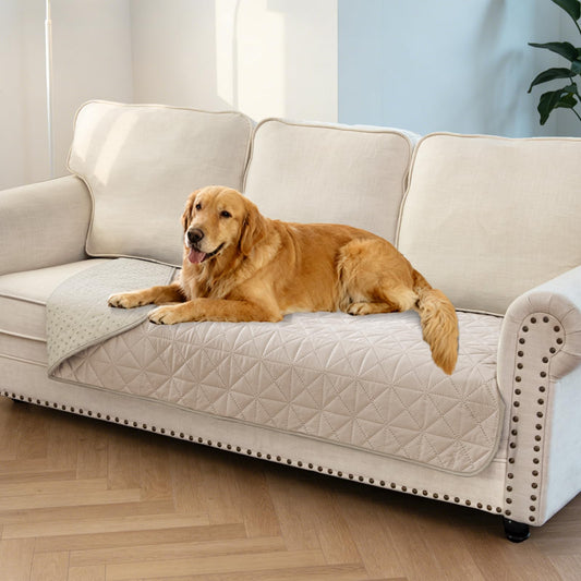 Ameritex Sofa Cover Waterproof for Seats Couch Cover for Dogs Pet Couch Cover Velvet for Chair Loveseat Sofa Machine Washable