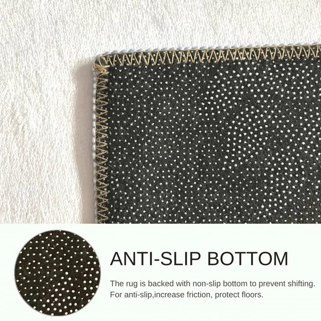 Brown Gold Marble Pattern Modern Abstract Washable Soft Livingroom Bedroom Area Rug 2x3 Unique Stylish Home Office Diningroom Indoor Floor Carpet Kitchen Nurery Dorm Bathroom Rug Runners