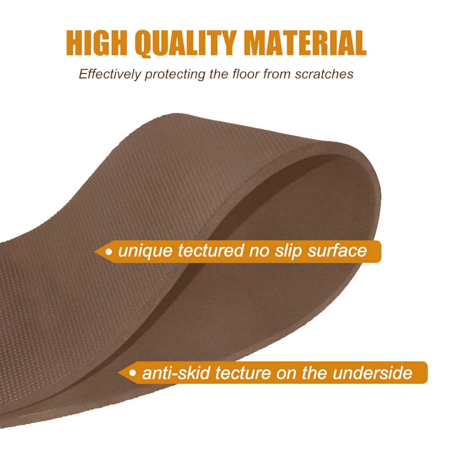 Recliner Pads for Hardwood Floors,Non Slip Recliner Grippers,Under Recliner Floor Protectors,Furniture Pads to Prevent Sliding,Non Slip Furniture Rail Pad for Recliners,Swivel Chairs,Coffee