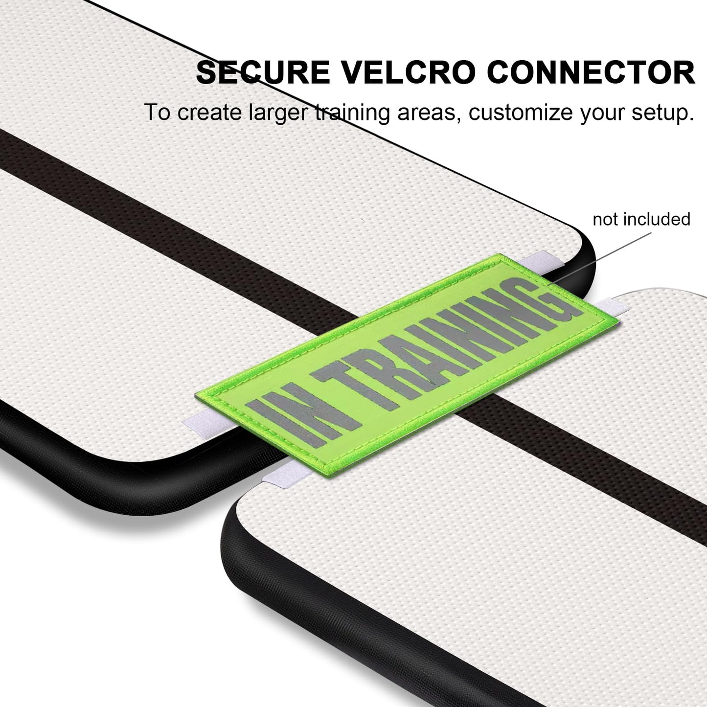 ANNTU Inflatable Gymnastics Mat, Air Tumbling Mat, Gymnastics Mat 10ft*3.3ft*4in- Boost Your Skills with Bounce!