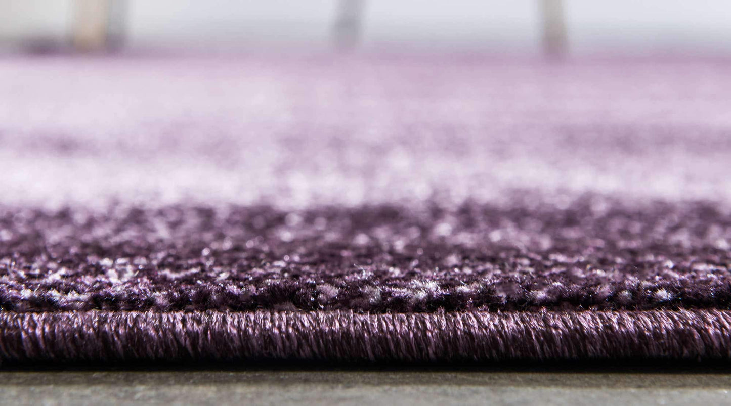 Unique Loom Del Mar Collection Area Rug - Sarah (5' 3" x 8' Rectangle, Violet/ Purple)