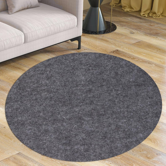 Waterproof Rug Pad Round 6-Foot Waterproof Non-Slip Rug Pad Non-Slip Rug Pads for All Floors and Finishes, Felt Pad for Hardwood Floors, Keeps Carpets in Place Soft and Safe (6TF)