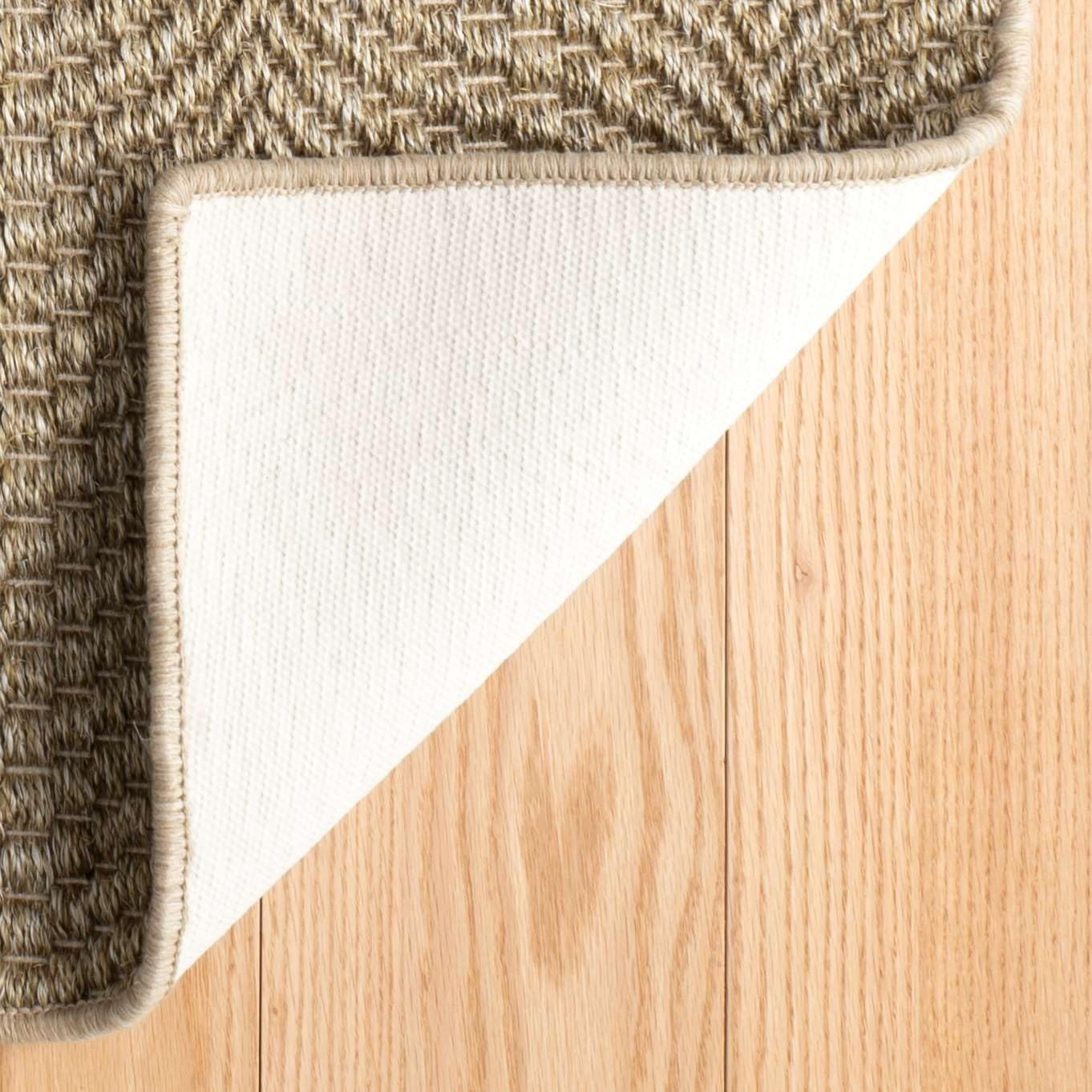 Dash and Albert Wave Sisal Area Rug - 2' x 3' Neutral Solid Woven Accent Rug - Durable, High Traffic Areas Hallway, Stairs, Bedroom, Living Room