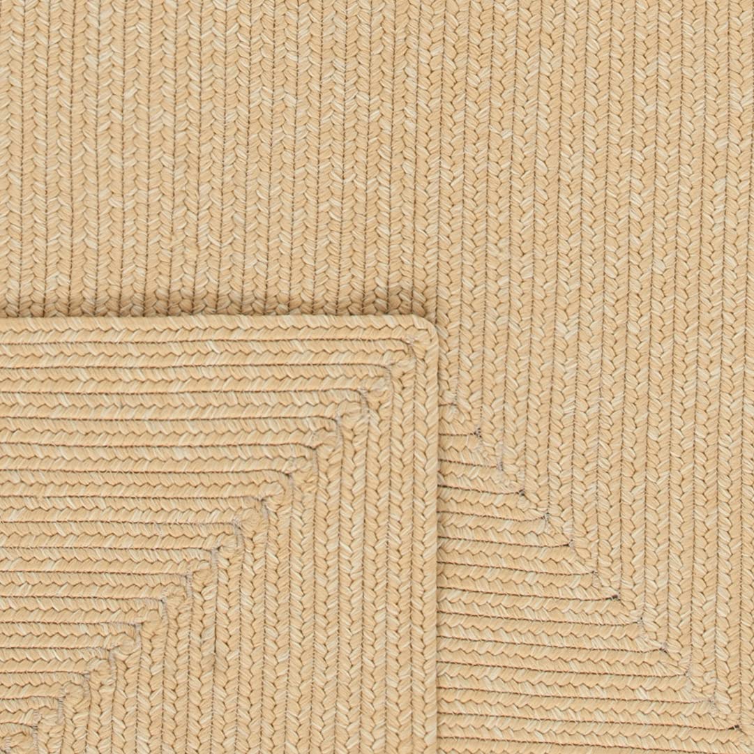 SAFAVIEH Braided Indoor/Outdoor Accent Rug 2x3, Beige & Tan BRD315D