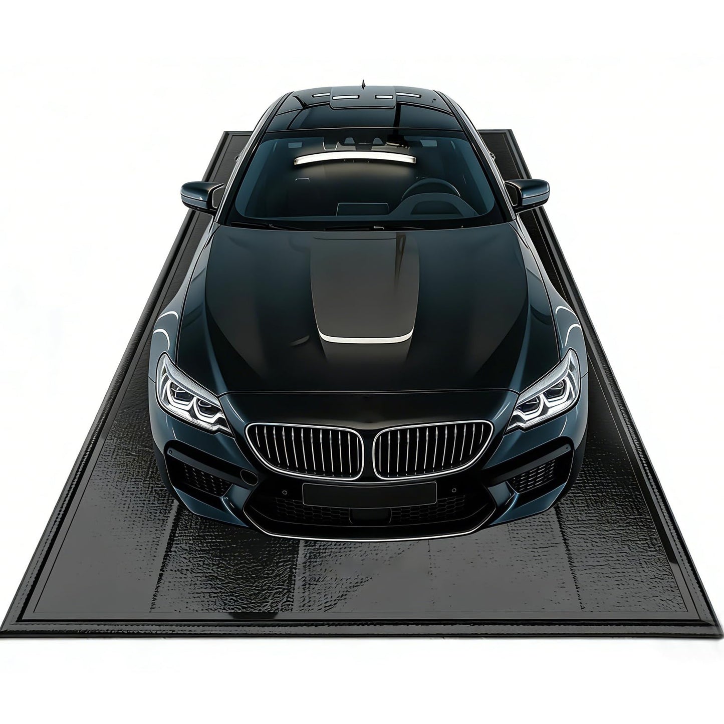 Maxztill 8'6"x20' Garage Floor Mat, Non-Slip Heavy-Duty Containment Mat